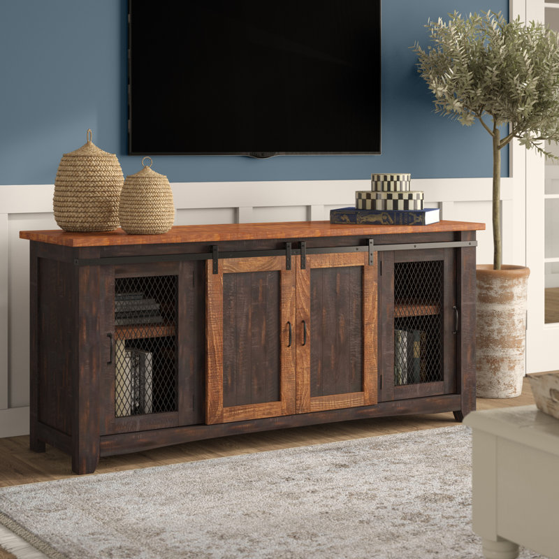 Quijada Solid Wood Tv Stand Great savings free delivery / collection